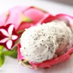 Dragonfruit Basil Sorbet