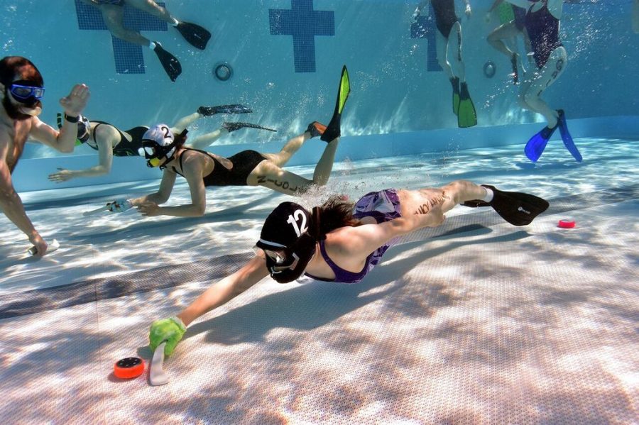 Underwater hockey