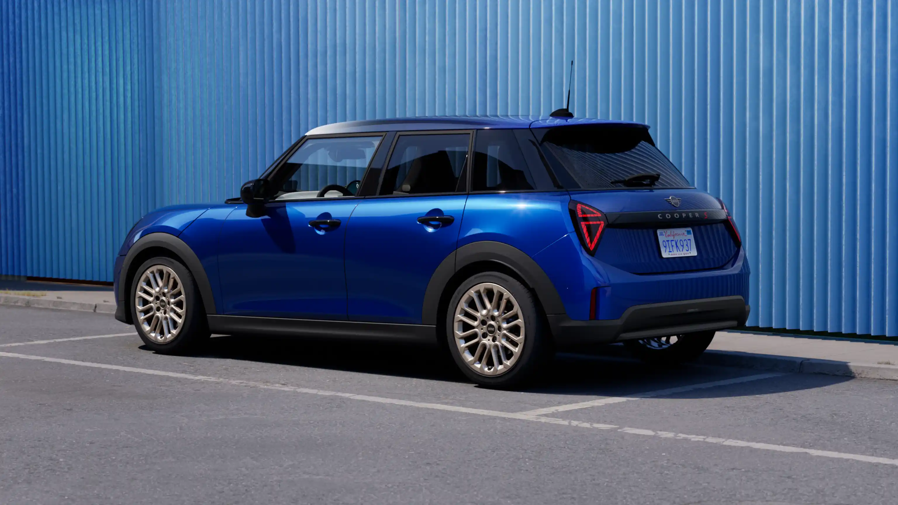 Desain mini cooper 5 door yang elegan