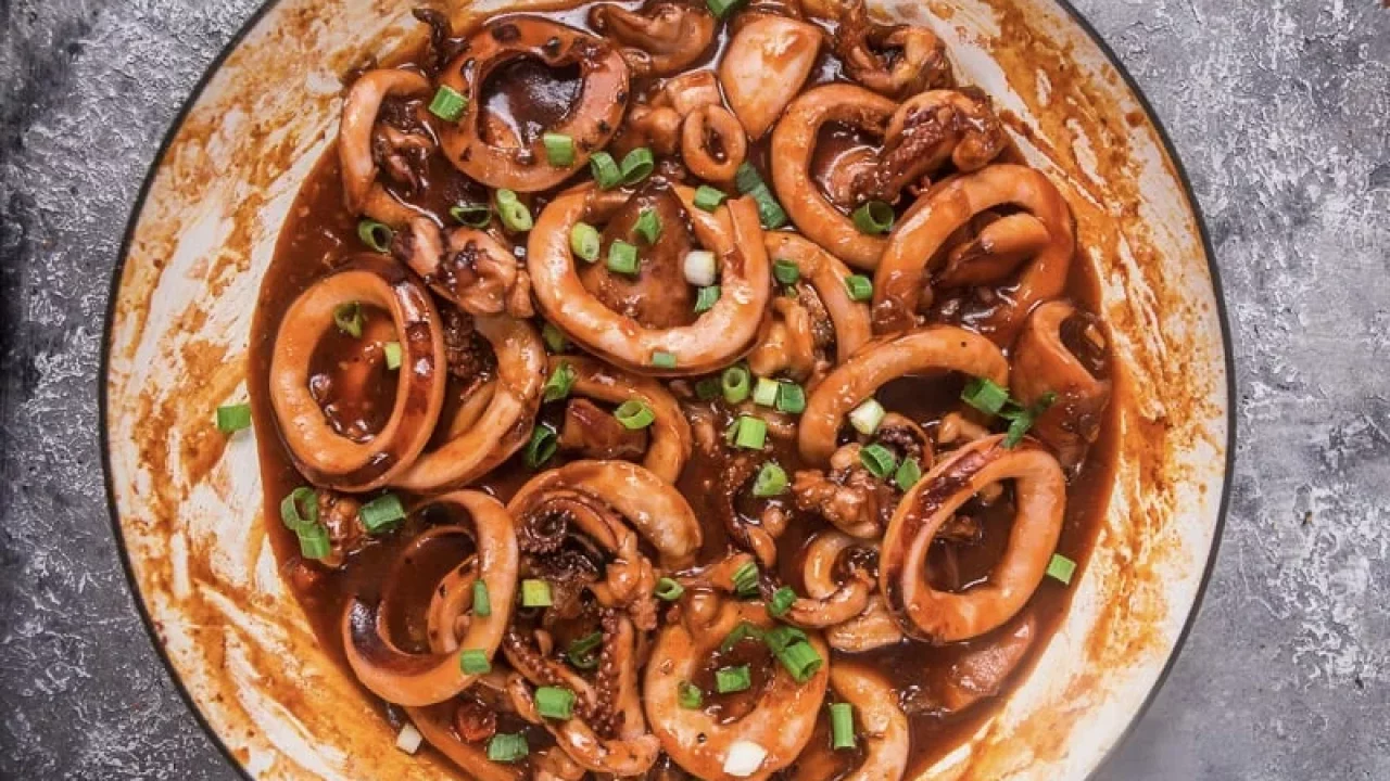 kelezatan cumi asam pedas