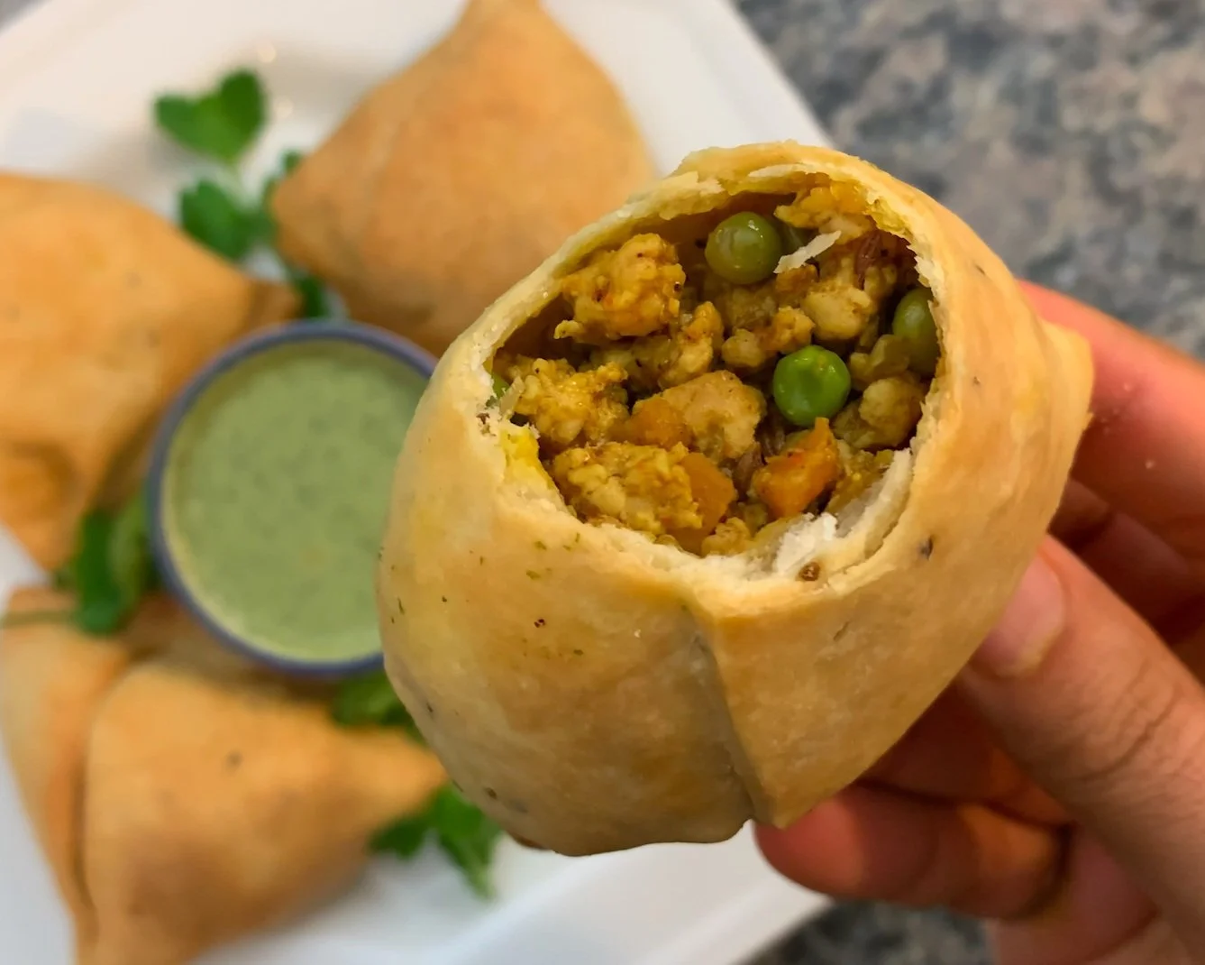 Keema Samosa