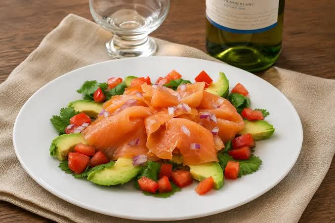 Salad Salmon Segar